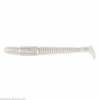 Виброхвост Minoga 3,75"/9.5 см Pearl 5шт. (HS-17-013) Helios