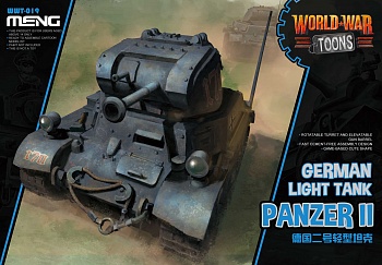 WWT-019 Сборная модель Немецкий лёгкий танк Panzer II