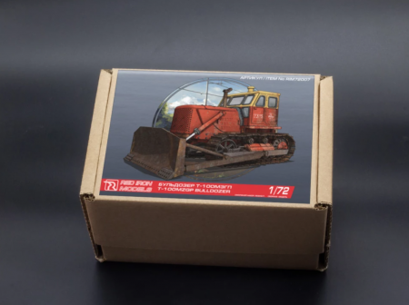 RIM72007 Бульдозер Т-100МЗГП Red Iron