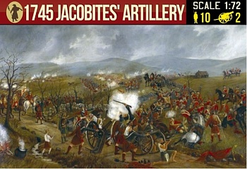 72283ST Фигуры Jacobites' Artillery