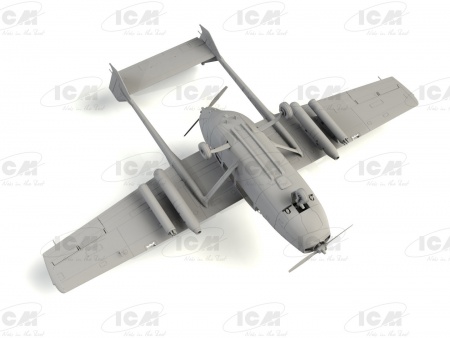 48290 Cessna O-2A Skymaster, Американский самолет-разведчик ICM 48290 Cessna O-2A Skymaster, Американский самолет-разведчик ICM