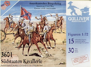 72GUL3601 Фигуры Sudstaaten Kavallerie