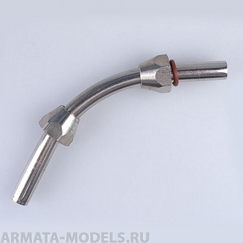 8116 Переходник гайка M12x1 - трубка - гайка M12x1 (головка компрессора 1206, 1208 - ресивер) комплект с прокладками 8116 Переходник гайка M12x1 - трубка - гайка M12x1 (головка компрессора 1206, 1208 - ресивер) комплект с прокладками