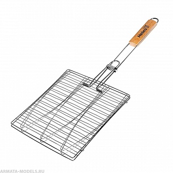 Решетка для барбекю для рыбы 62х28х28 см (HS-RB SY280) Helios Решетка для барбекю для рыбы 62х28х28 см (HS-RB SY280) Helios