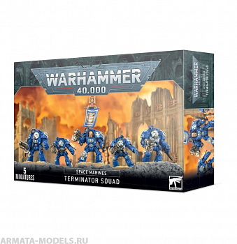 48-10GW Набор Отделение Терминаторов Космодесанта (Space Marine Terminator Squad) 48-10GW Набор Отделение Терминаторов Космодесанта (Space Marine Terminator Squad)