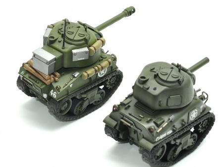WWT-008 British Medium Tank Sherman-Firefly Meng