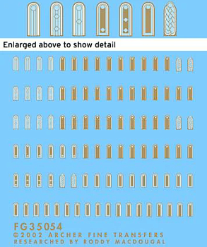 FG35054A Погоны для пехоты Африканского Корпуса.