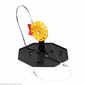 Жерлица на подставке оснащенная ЖЗО-03 (d-210мм.катушка d-85мм) (ZHО 210/85) ТОНАР