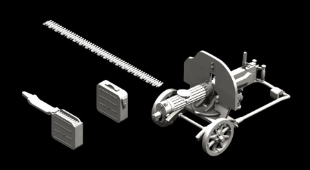 35676 Советский пулемёт Максим (1941г.) ICM