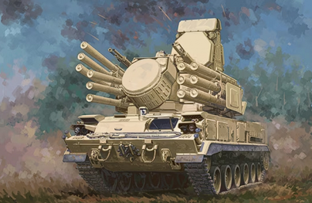01093P ZPRK DB 96K6 Pantsir-S1 (Tracked) Trumpeter
