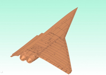 14402 Ту-144Д, Советский сверхзуковой пассажирский самолет ICM 14402 Ту-144Д, Советский сверхзуковой пассажирский самолет ICM