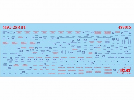 48901 МиГ-25 РБТ, Советский самолет-разведчик ICM
