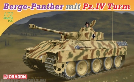 7508Д Танк Berge-Panther mit Pz.IV TURM Dragon