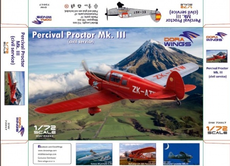 DW72017 Percival Proctor MK.III (гражданская служба) Dora Wings