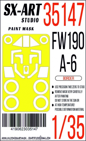 35147SX Окрасочная маска Fw 190A-6 (Border)