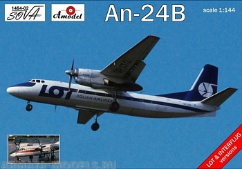 АМ1464-02S Ан-24В Польша-ГДР