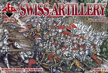 RB72065 Фигуры Swiss Artillery 16th century  RB72065 Фигуры Swiss Artillery 16th century