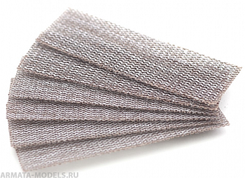 4636J Набор шлифовальной сетки на липучке, P150, P180, P240, 30x90 мм, 6 шт.