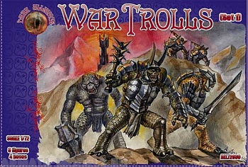 ALL72030 Фигуры War Trolls. Set1 1/72