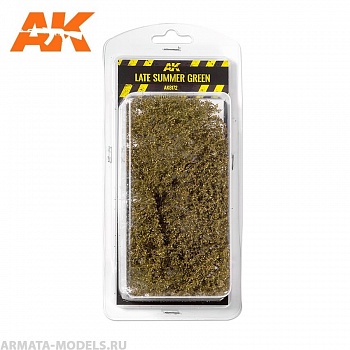 AK8172 Имитация листвы для макетов и диорам LATE SUMMER GREEN SHRUBBERIES