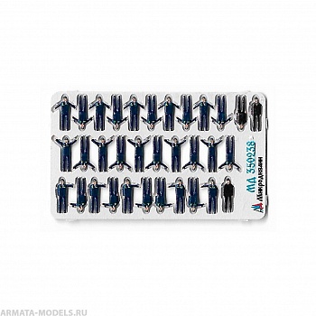 MD 350238 Матросы ВМФ России в движении цветные