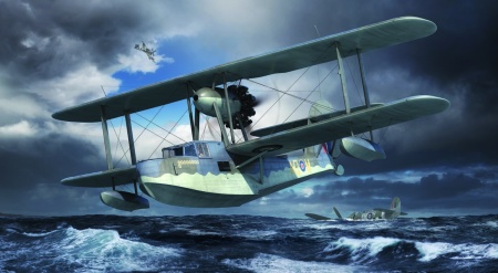 A09183 Самолет Supermarine Walrus Mk.I Airfix