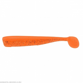 Виброхвост Chebak 3,15"/8 см Orange & Sparkles 7шт. (HS-3-022) Helios