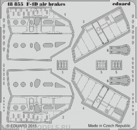 48855ED F-4D air brakes 1/48