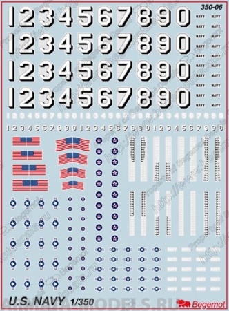 350-006 Декаль ВМФ США