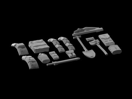 35688 Оружие и снаряжение пехоты США 1 МВ ICM