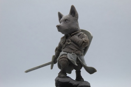 BCK-CM-008 Сир Бернард Гавт | Коллекционная миниатюра 70 мм Blood Carrot Knights