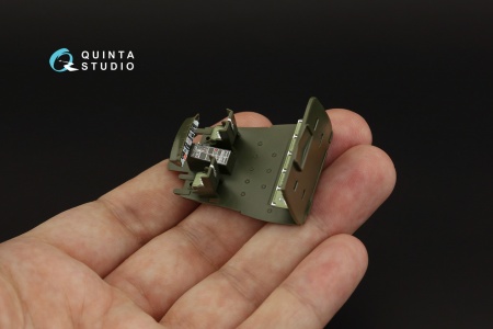 QD72046 3D Декаль интерьера кабины Uh-1B (Italeri)