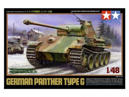 32520T Танк  Panther G, 2 варианта сборки Tamiya