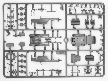 72471 Германский автомобиль G4 (производства 1935 г.),  ІІ МВ (сборка без клея) ICM 72471 Германский автомобиль G4 (производства 1935 г.),  ІІ МВ (сборка без клея) ICM