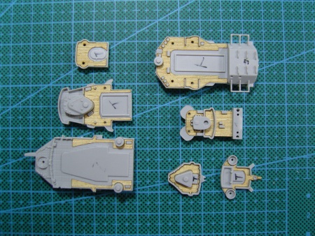 AW20008 Деревянная палуба для DKM Tirpitz 1944