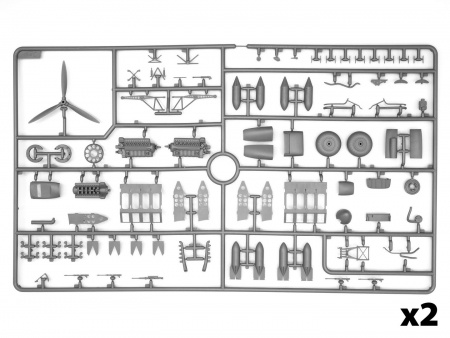48264 He 111H-20, Германский бомбардировщик ІІ МВ ICM