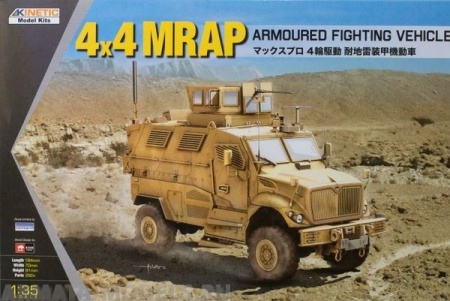 K61011 4x4 Mrap Armored Fighting Vehicle Kinetic