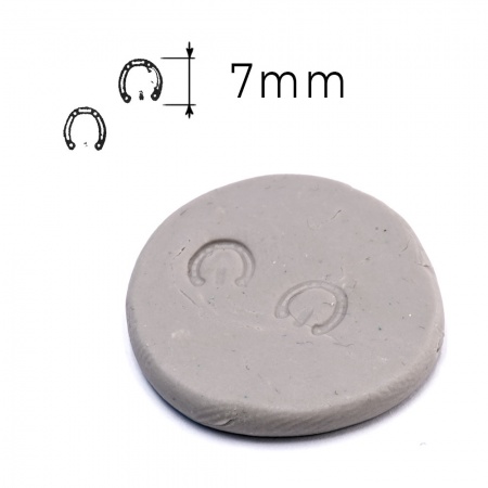 T-072 Штамп Копыта лошади, размер L