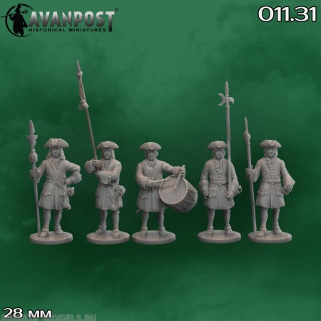 011.31АП Мушкетёрская командная группа (1704-1721) Аванпост