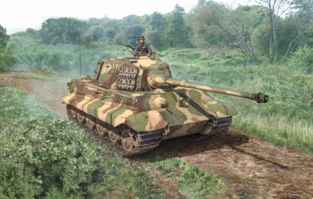 15765ИТ ТАНК Sd. Kfz.182 TIGER II Italeri