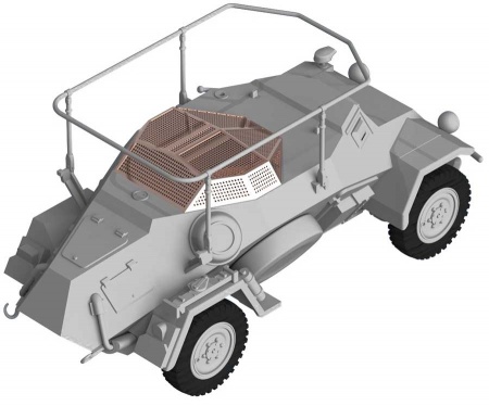 48194 Sd.Kfz.261, Германский бронеавтомобиль радиосвязи ІІ МВ ICM