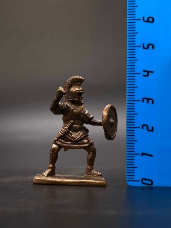 4109/БТБ Солдатики, пешие иберийцы (испанцы), 40 мм, бронза Три Богатыря