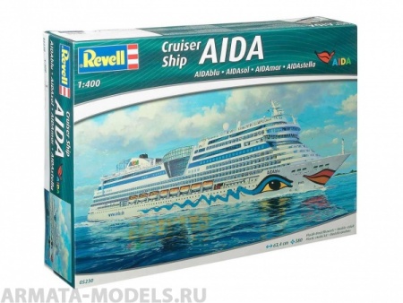 05230 Лайнер AIDAblu, sol, mar, stella Revell