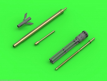 AM-48-126 ПВД, ствол 12,7 пулемета ЯкБ для вертолета Ми-24Д,Е