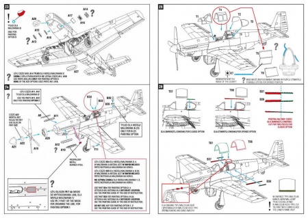 AH70038 P-51 B/C Mustang™ Arma Hobby