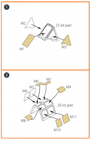 CPA72054 A5M4 Claude - маски