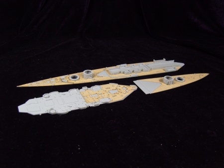 AW20031 Деревянная палуба для HMS HOOD 1941