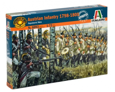 6093ИТ Солдатики Австрийская пехота 1798-1805 Italeri