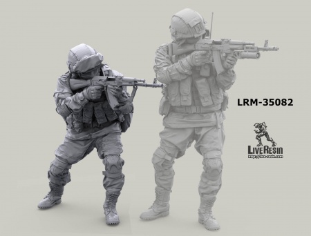 LRM35083 Современный солдат Российской Армии - стрелок - 28 Live Resin