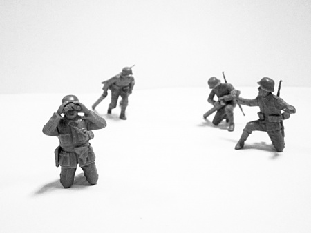 35801 7,62 cm Pak 36(r), немецкая пушка 2МВ с расчетом ICM